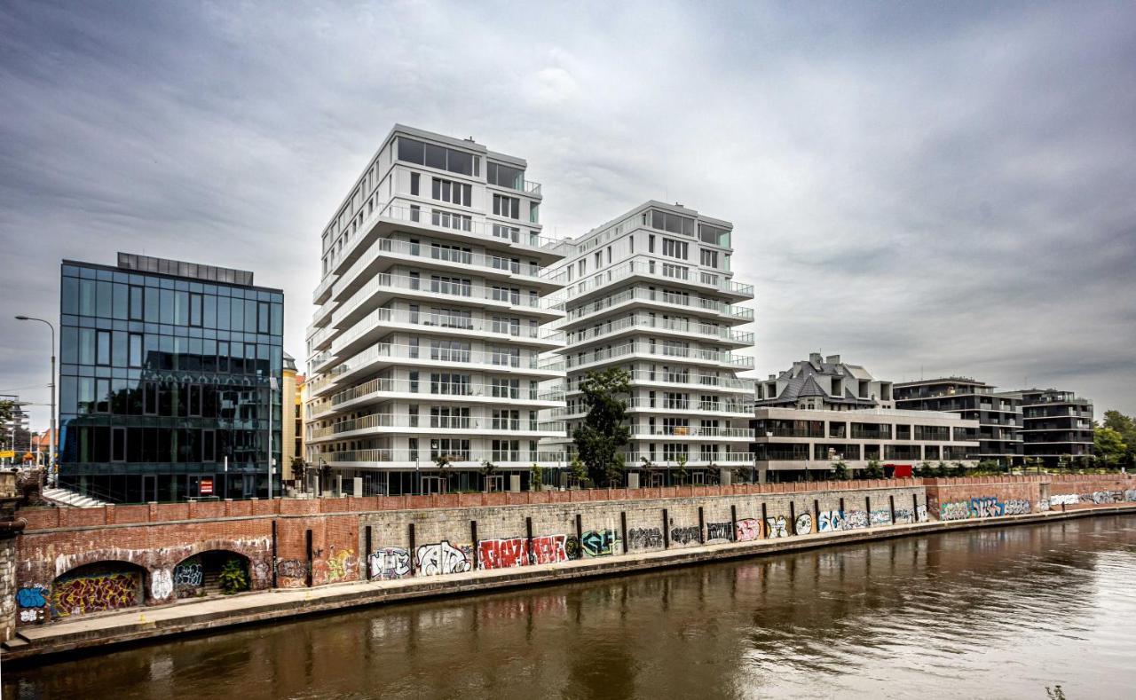 Luksus W Centrum Nad Odra Wrocław Exterior foto